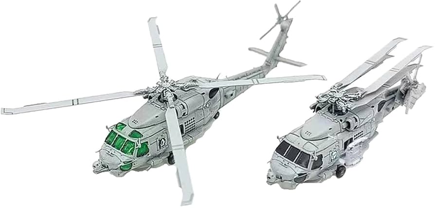 MH-60R シーホーク (2機セット) ガレージキット Amazon | バンカースタジオ 1/200 アメリカ MH-60R シーホーク 2